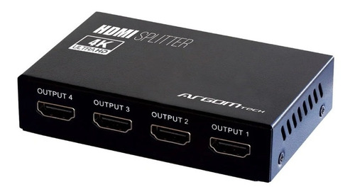 [ACC-AV-ARG-AV5114-BK-423] Argom AV-5114 4K HDMI Splitter 1-to-4 / Black