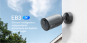 Ezviz EB3 Smart Home Wifi Camera -  Smart Standalone Battery Powered Camera for Home / 2K / Black