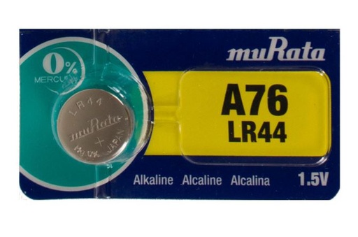 [MRT-MSC-BAT-A76LR44-320] Murata Batería A76LR44 / 1.5V 