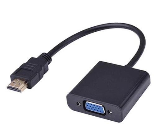 [ACC-CTV-ZOE-ZOVH119-BK-423] Zoecan Video USB Poswered Adapter VGA-to-HDMI w/Audio