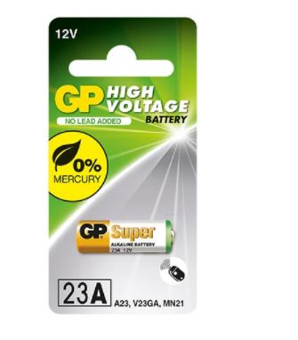 [GPB-MSC-BAT-GP23A-320] GP High Voltage 23A Battery / 12V