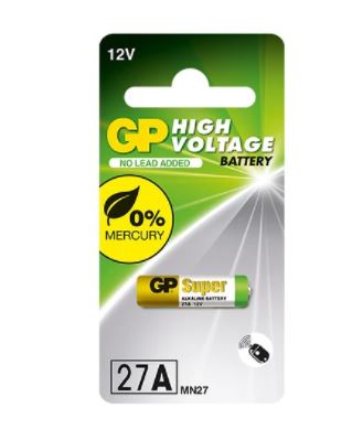 [GPB-MSC-BAT-GP27A-320] GP Alto Voltaje 23A Batería / 12V 