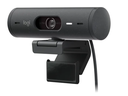 Logitech Brio 500 - FHD + HDR Webcam / 1080p 30fps (720p 60fps) / USB-C - Negro