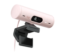 Logitech Brio 500 - FHD + HDR Webcam / 1080p  30fps (720p 60fps) / USB-C - Pink