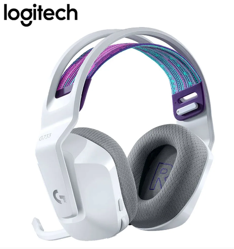 [HYM-GAM-LOG-981000882-WH-423] Logitech G733 LightSpeed Wireless RGB Gaming Headset - Bluetooth / USB / LightSync - White