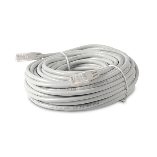 [CAB-NET-ZOE-ZOCAT615-WH-124] Zoecan ZO-CAT6-15 Patch Cord Cable 15m Cat6e