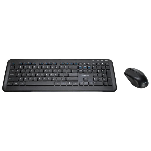 [TAR-ACC-KYM-KM610-BK-124] Targus AKM610 -  Combo Teclado y Mouse Inalámbrico / Español / Negro