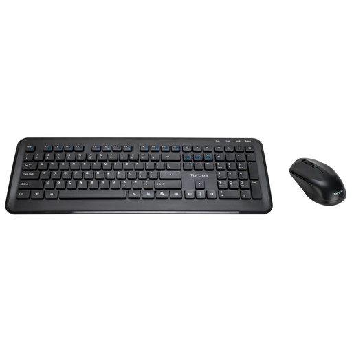 [TAR-ACC-KYM-KM610-BK-124] Targus AKM610 - Wireless Keyboard and Mouse Combo / Spanish / Black