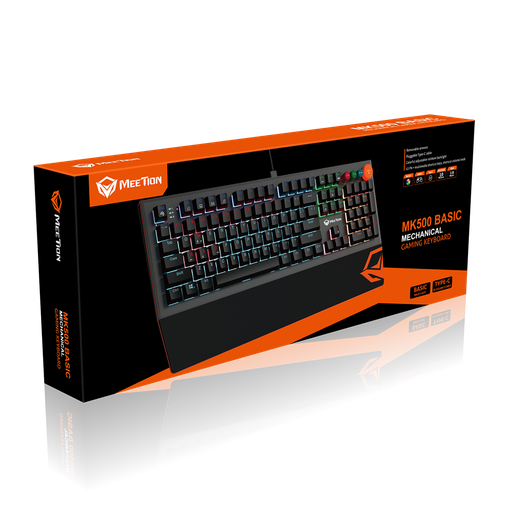 [KYM-GAM-MEE-MK500-NA-124] Meetion MK500 Mechanical Gaming Keyboard 