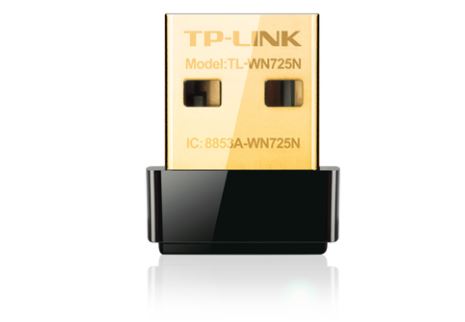 [TPL-NET-USB-TL-WN725N-BK-320] Tp-Link TL-WN725N Wireless N Nano USB Adapter / 150Mbps / Black