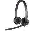 Logitech H570E Auriculares / USB / Negro
