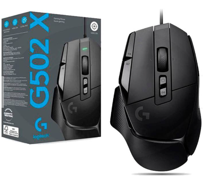 [LOG-KYM-ACC-910006136-BK-124] Logitech G502 X - Wireless Gaming Mouse / USB / Black