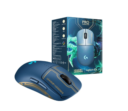 [LOG-KYM-ACC-910006450-BL-124] Logitech G Pro League of Legends - Wireless Mouse / 2.4GHz / Blue 