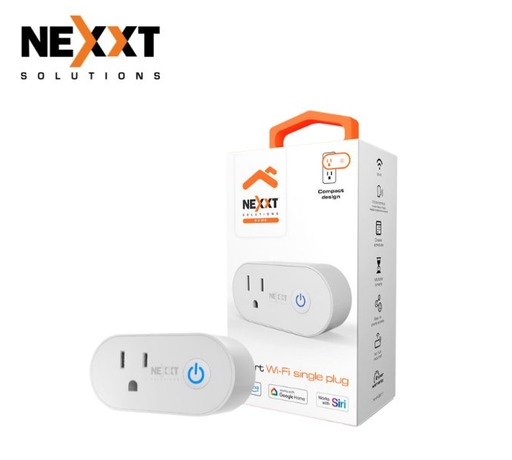 [NEX-NET-GAD-S611-WH-124] Nexxt NHP-S611 - Smart Wi-Fi single plug / White