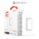 Nexxt NHE-D100 - Smart Wi-Fi dimmer switch / White  