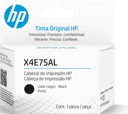 [HPE-PRT-INK-X4E75AL-BK-124] HP X4E75AL - Black Print Head for Printers Smart Tank / 515 / 530 / 615 / 720 / 750 / 790