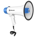 Steren MG-255 Megaphone with Voice Recorder + Rechargable Battery - 25W
