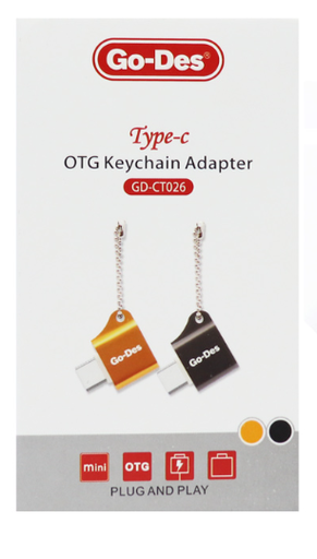 [MAX-ACC-OTG-CT026-NA-224] Go-Des CT026 Type-C OTG Adapter