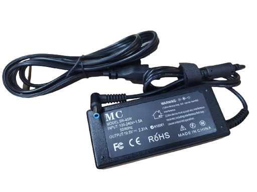 [GEN-PSU-ADP-HP195V231ABLUE-BK-420] Generic AC/DC adapter compatible for HP Charger 19.5V2.31A / Tip BLUE 4.5*3.0mm