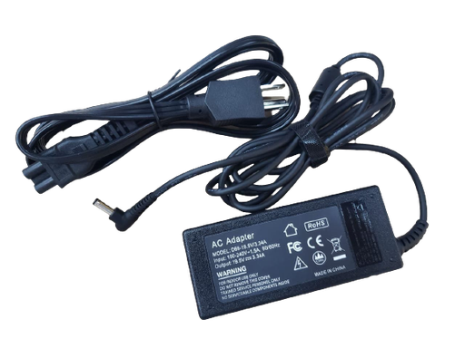[GEN-PSU-ADP-DE195V334A4530-BK-420] Generic AC/DC adapter compatible for DELL Charger 19.5V3.34A (65w) / Tip 4.5*3.0mm