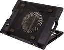 Argom CF-1594 Cooling Pad para Laptop / 2xUSB / 1xAbanico / Soporta hasta 17"