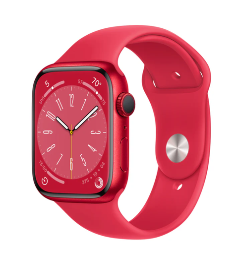 [APL-CEL-WAT-MNP73LZ/A-RE-324] Apple Watch MNP73LZ/A Series 8 (GPS) 41MM  Carcasa Aluminio /Correa Deportiva -(PRODUCT)Red
