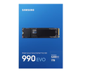 Samsung Evo 990 1TB PCIe NVMe M2 / Read 5000 MB/s / Write 4200 MB/s / PCIe 4.0