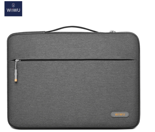 [WIWU-BAG-ACC-T1333#2-GY-324] Wiwu T1333#2 Estuche para Laptop/Tablet de  13&quot;/14&quot; - Gris