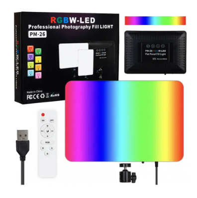 [GNC-MSC-ACC-PM26-NA-424] Generic PM-26 Luce de Led Multicolor Rectangular con control