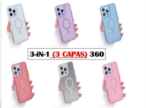 [SPA-CEL-ACC-PCX5PLUS-NA-424] Space Collection 3en1  PC+TPU para Honor X5 PLUS