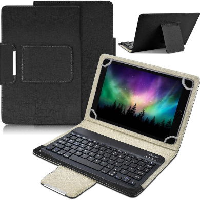 [GEN-CEL-ACC-LIBRETA10-NA-424] Generic cover notebook with keyboard for Tab 10&quot;+