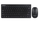 Meetion Mini4000 Combo Multimedia Inalambrico - Mouse & Teclado / para SmartTV, TVBox / Android / Windows / Negro