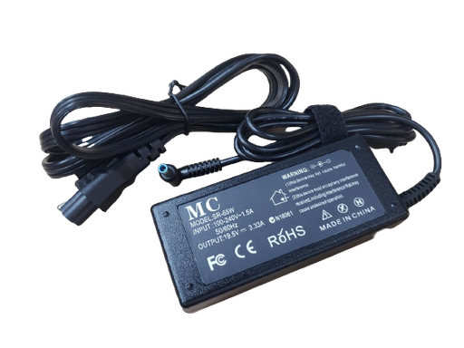 [GEN-PSU-ADP-HP195V333ABLUE-BK-420] Generic AC/DC adapter compatible for HP Charger 19.5V3.33A / Tip BLUE 4.5*3.0mm