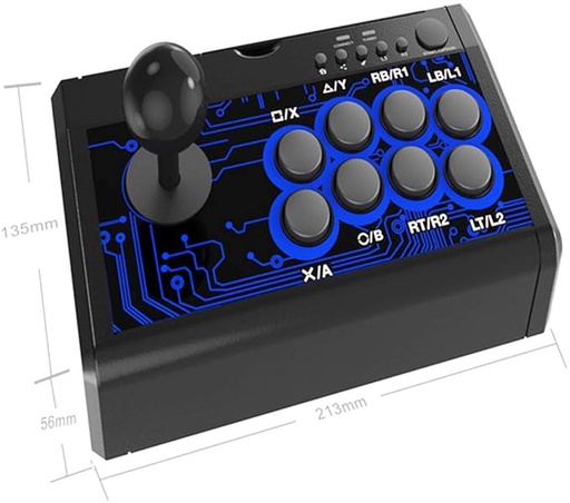 [DOBE-GAM-ACC-TP41886-NA-424] DOBE TP4-1886 ARCADE FIGHTING STICK MULTIDEVICES