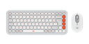 Logitech Pop Icon Combo - Keyboard & Mouse Wireless y Bluetooth Multi Plataforms / White / Spanish