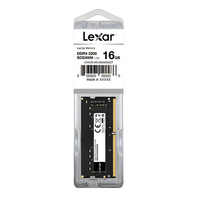 [LEX-MEM-MEM-LD4AS016G-NA-424] Lexar SODIM Memory 16GB DDR4 / 3200Mhz / 1.2v