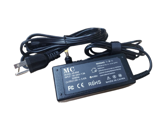 [GEN-PSU-ADP-AC19V342A-BK-420] Generic AC/DC adapter compatible for ACER Charger 19V3.42A / Tip 5.5*1.7mm