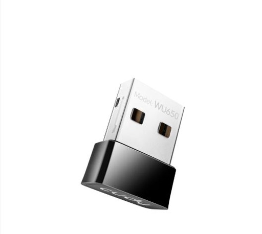 [CDY-NET-SWT-WU650-NA-424]  Cudy WU650- AC 650 Wireless Dual  Band USB Adapter