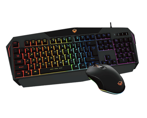 [MET-GAM-ACC-C510-BK-420] Meetion C510 Gaming Combo de Teclado &amp; Mouse - USB / Negro