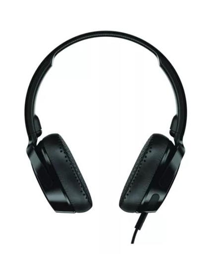 [SKULL-AYM-S5PXYL003-BK-125] Skullcandy Riff / Audífonos de Cable 3.5mm/ NEGRO