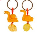 Lucky Snake/Coin Keychain