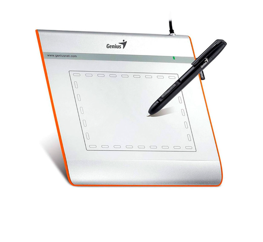 [GEN-ACC-ACC-31100061104-SL-325] Genius EasyPen i405X - Wired Graphic Tablet / 101 x 139mm / Silver