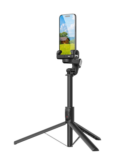 [WIWU-ACC-MSC-SE009-BK-125] WIWU SE009 3 IN1  SELFIE STICK INTELIGENTE CON IA
