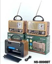 NNS NS8898BT FM/AM Radio + BT - Black 