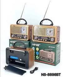 [ACC-ELC-NNS-NS8898BT-BK-225] NNS NS8898BT FM/AM Radio + BT - Negro
