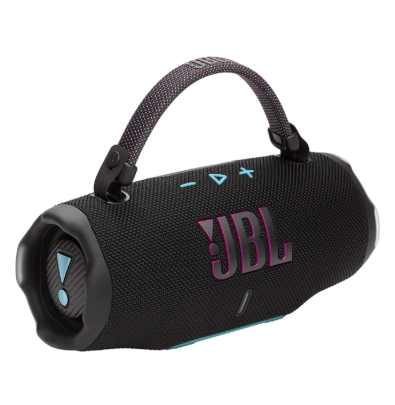 [JBL-SPK-ECL-CHARGE6-BK-225] JBL Charge 6 Portable BlueTooth Speaker  / USB / Black 