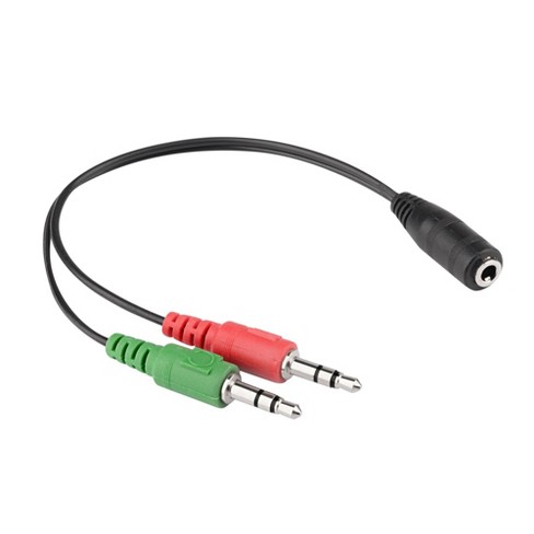 [GEN-MSC-CBL-DKADA05-121] Generic &quot;Y&quot; Adapter Cable 3.5mm Female to Double 3.5mm Male