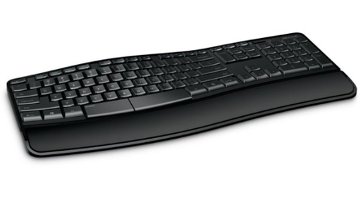 [MIC-KYM-BT-LXM00003-BK-320] Microsoft Ergonomic Keyboard - Wired USB / Black