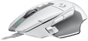 Logitech G502 X - Mouse  para Videojuegos / USB / Blanco