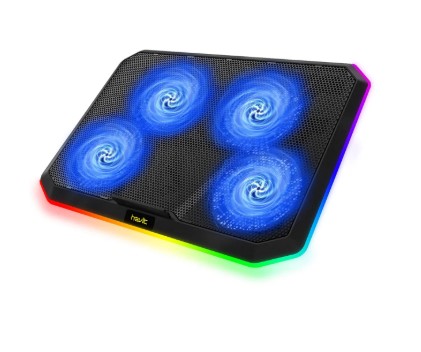 [HAV-ACC-ACC-F2076-BK-225] Havit F2076 - Gaming Notebook Cooling Pad 12'' a 17'' / RGB Backlight